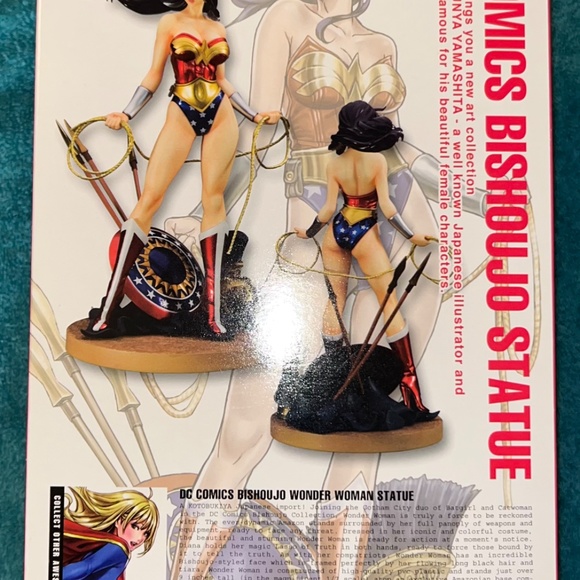 KOTOBUKIYA DC COMICS BISHOUJO WONDER WOMAN STATUE - Picture 3 of 7